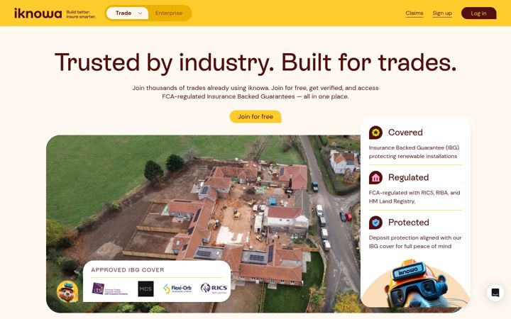 Screenshot of iknowa.com