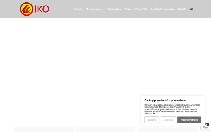 Screenshot of iko-kompania.com.pl