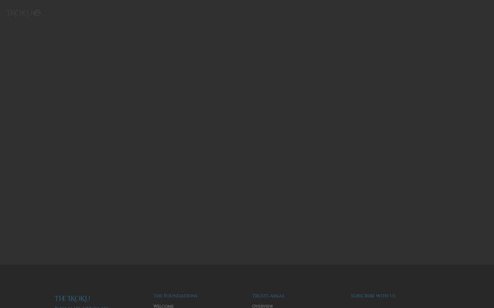 Screenshot of ikokufoundations.org