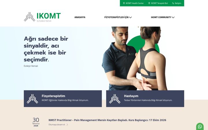 Screenshot of ikomt.com.tr