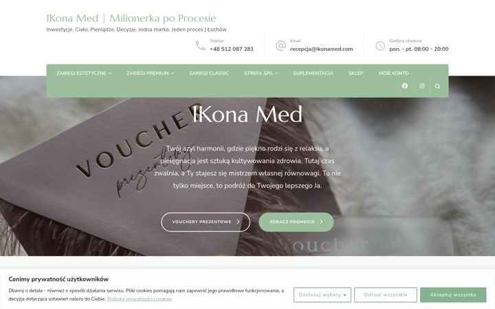 Skærmbillede af ikonamed.com