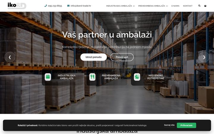 Screenshot di ikord-trade.hr