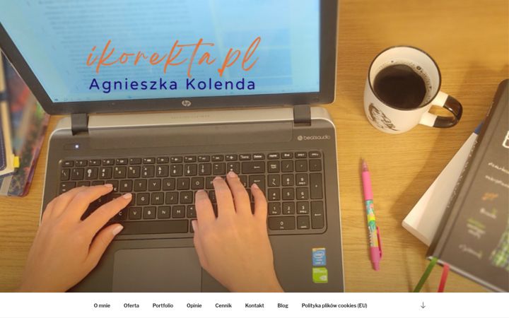 Screenshot of ikorekta.pl