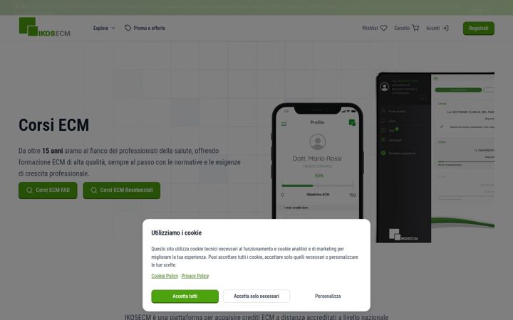 Screenshot of ikosecm.it