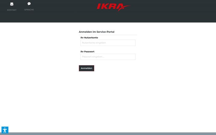 Screenshot of ikra-service.de