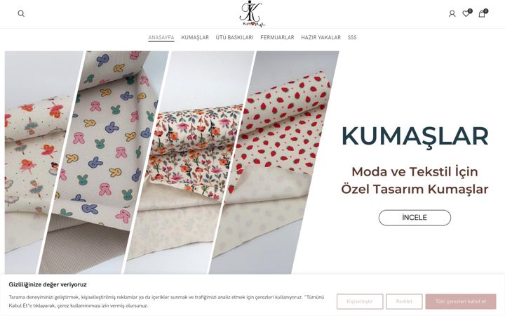 Екранна снимка на ikrakumask.com