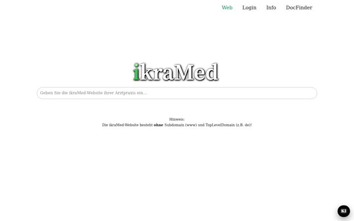 Screenshot of ikramed.com