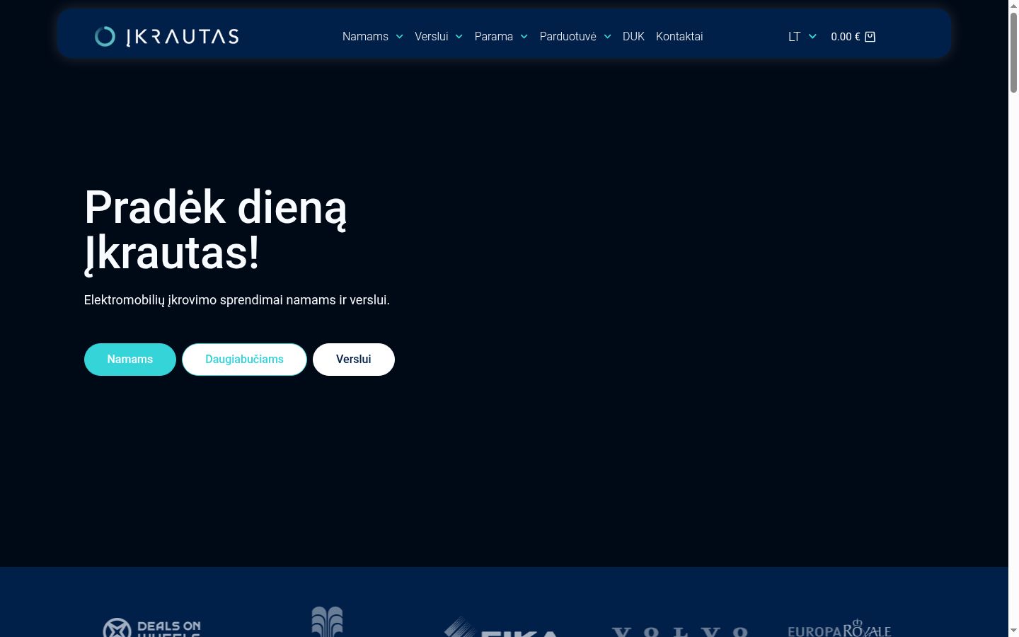 Posnetek zaslona pasice za privolitev, prikazane pred kakršno koli interakcijo