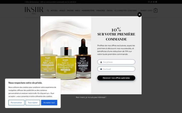 Screenshot of iksiir.com