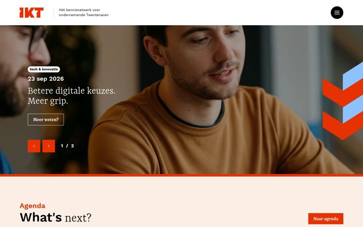 Screenshot of ikt.nl