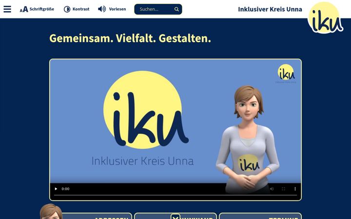 Screenshot of iku-portal.de