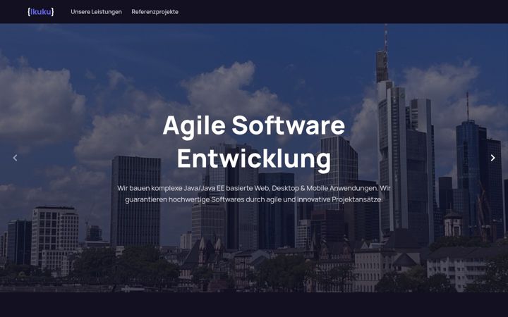 Screenshot of ikuku.de