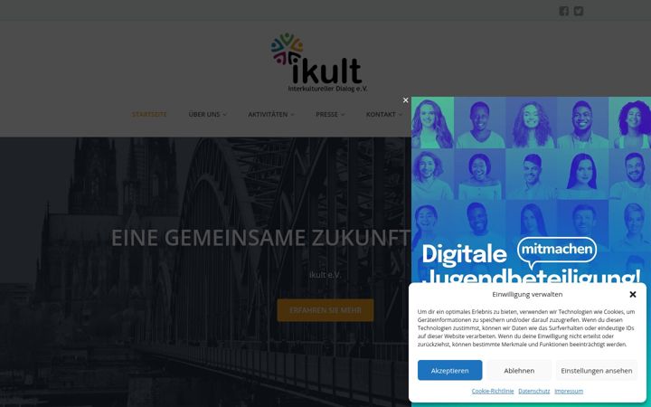 Screenshot of ikult.com