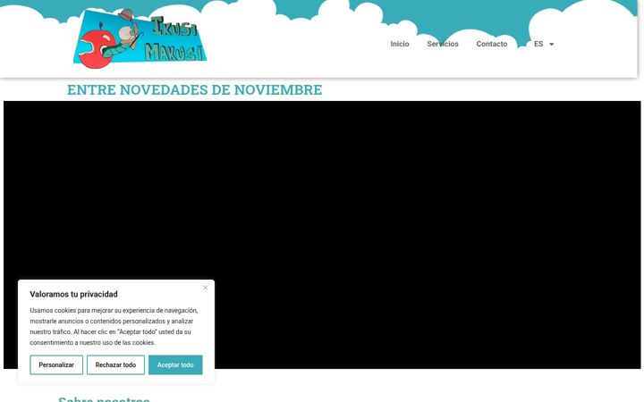 Screenshot of ikusi-makusi-news.com