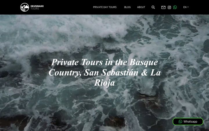 Screenshot of ikusnahi.com
