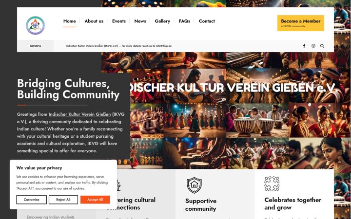Screenshot of ikvg.de