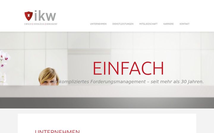 Screenshot of ikw-service.de