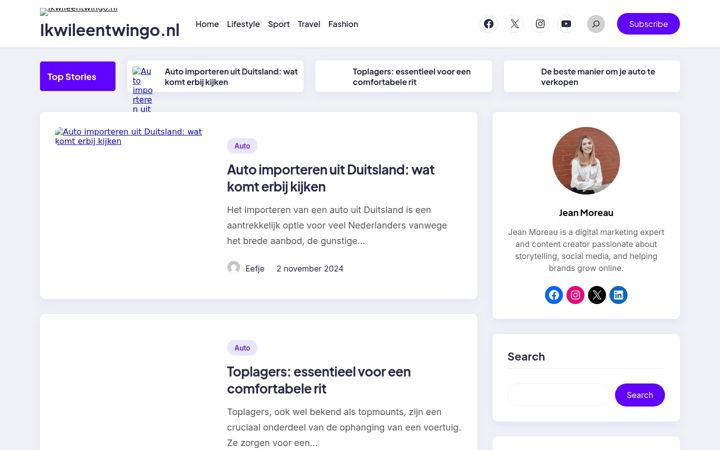 Screenshot of ikwileentwingo.nl