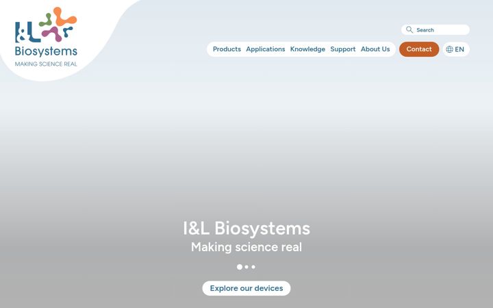 Screenshot of il-biosystems.com