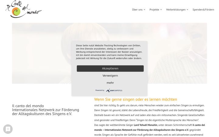 Screenshot of il-canto-del-mondo.de
