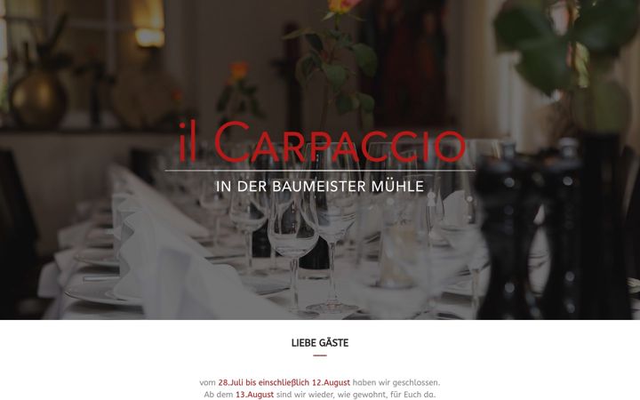 Skärmbild av il-carpaccio-ob.de