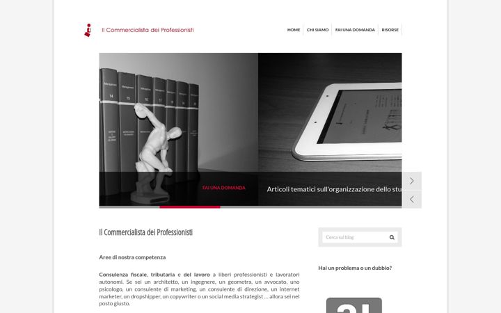 Screenshot of il-commercialista-dei-professionisti.com