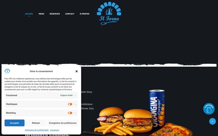 Screenshot of il-forno.fr