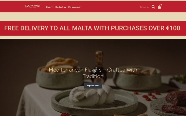 Screenshot of il-gastronawt.com