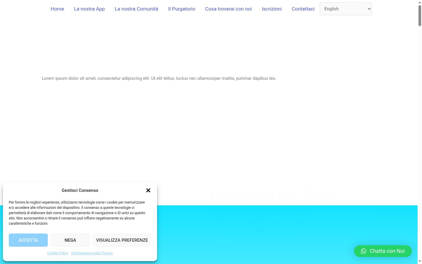 Screenshot des Einwilligungsbanners vor jeglicher Interaktion