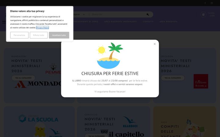 Screenshot of il-libro.com