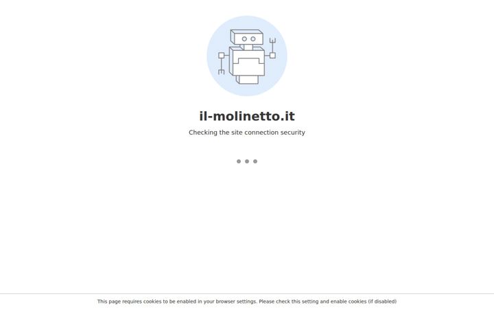 Skærmbillede af il-molinetto.it