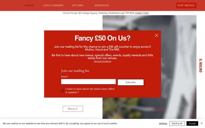 Screenshot of il-mulino.co.uk