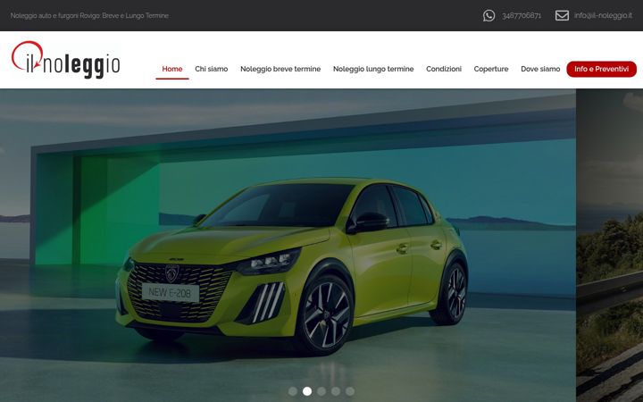Screenshot of il-noleggio.it