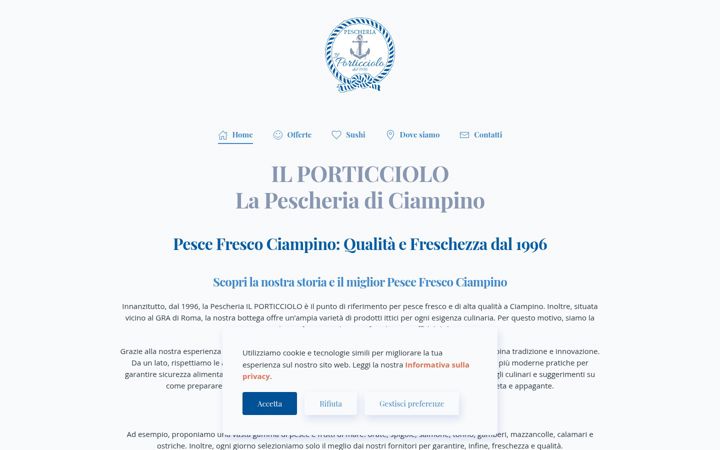 Screenshot of il-porticciolo.it