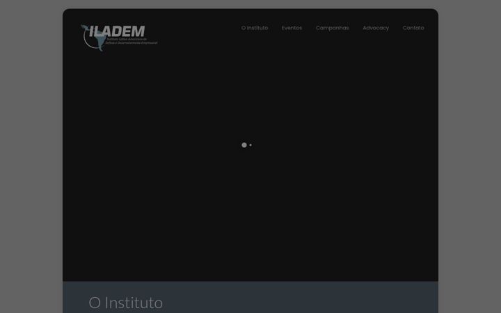 Screenshot of iladem.com.br