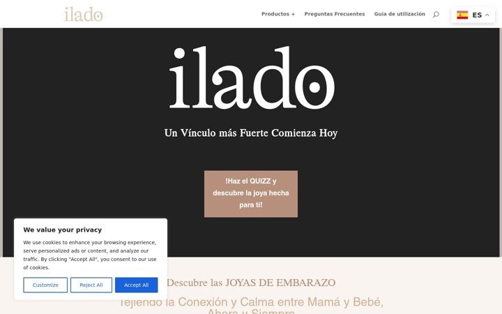 Screenshot of ilado.es