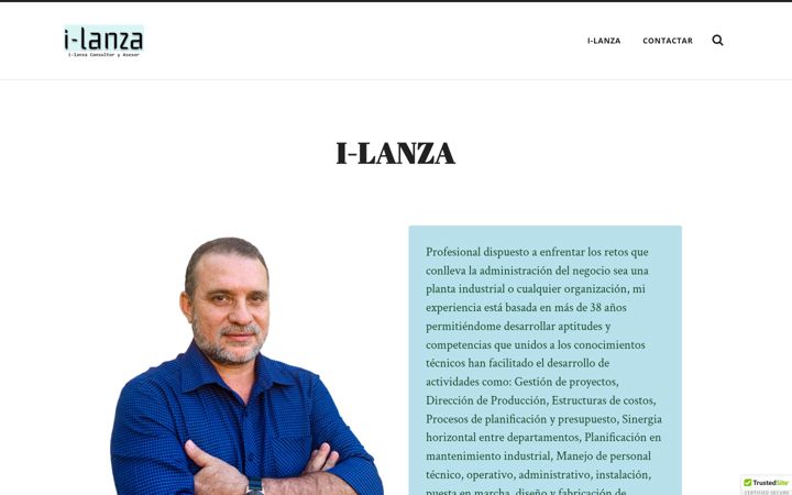 Screenshot of ilanzaconsultor.com