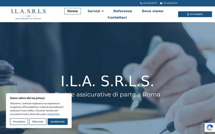 Screenshot of ilaperizie.it