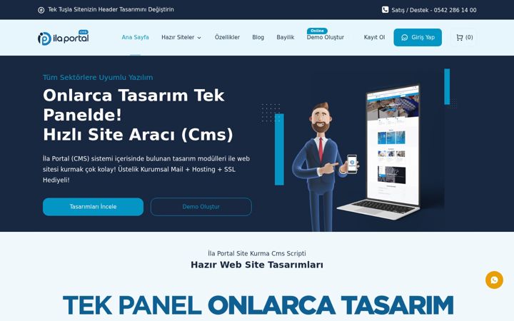 Screenshot von ilaportal.com