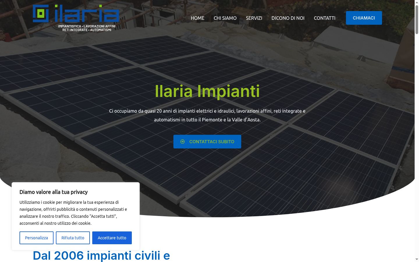 Képernyőkép a bármilyen interakció előtt megjelenő hozzájárulási bannerről