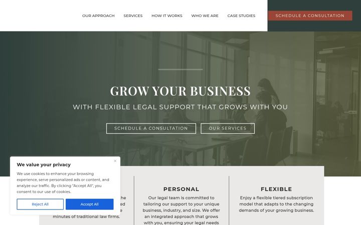 Screenshot of ilarialegal.com