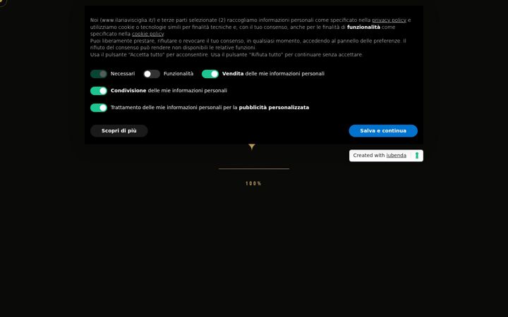 Screenshot of ilariavisciglia.it
