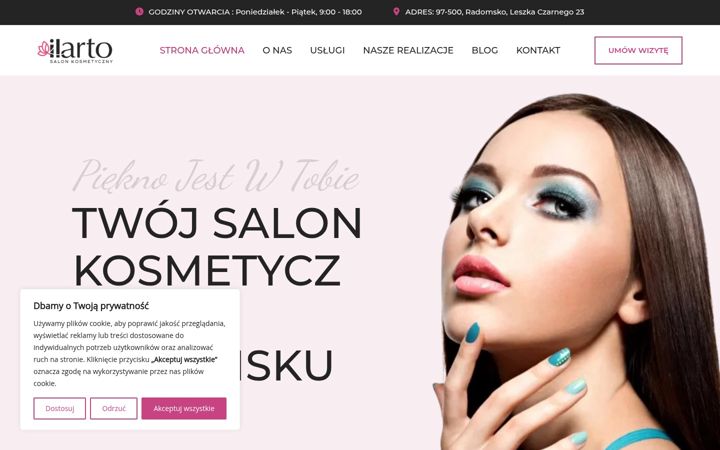 Screenshot of ilarto.pl