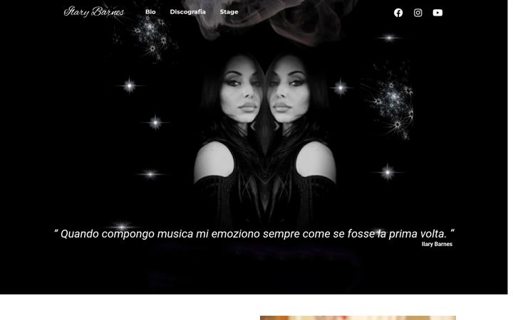 Screenshot of ilarybarnes.com