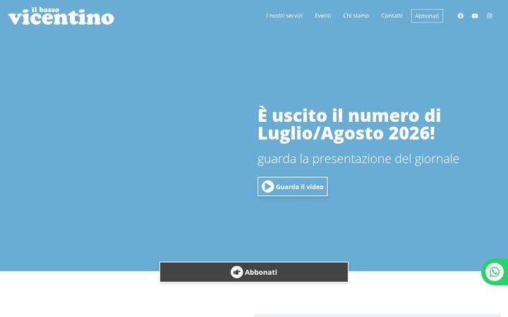 Ekrano kopija ilbassovicentino.net
