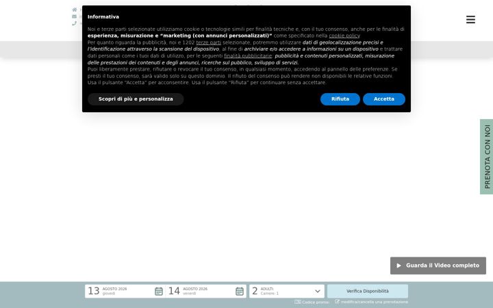 Captură de ecran a ilborghettotuscanholidays.com