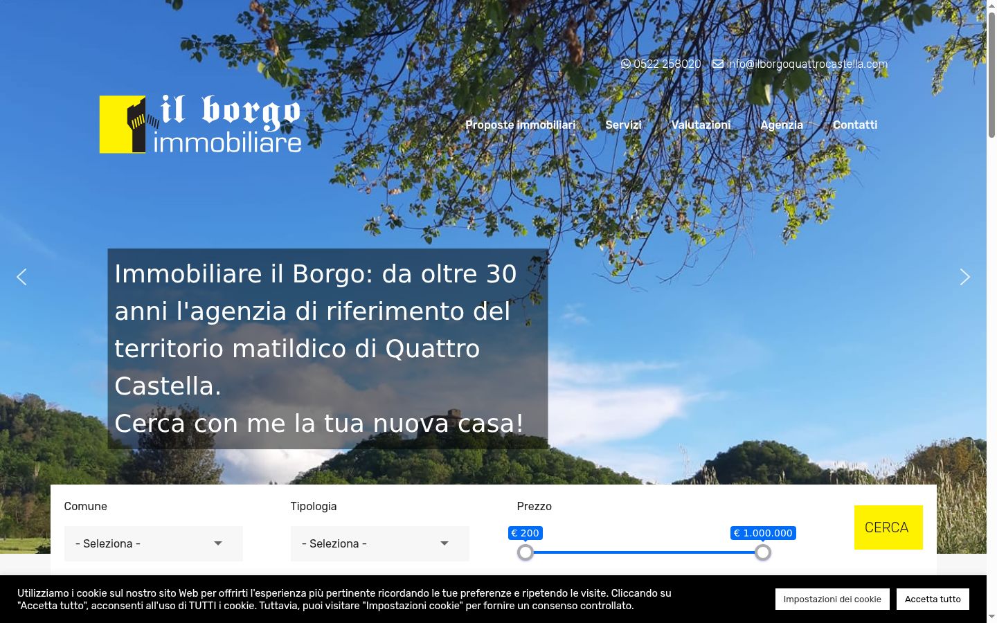 Screenshot tal-banner tal-kunsens muri qabel kwalunkwe interazzjoni