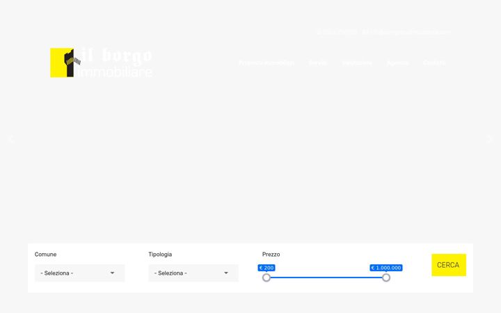 Screenshot of ilborgoquattrocastella.it
