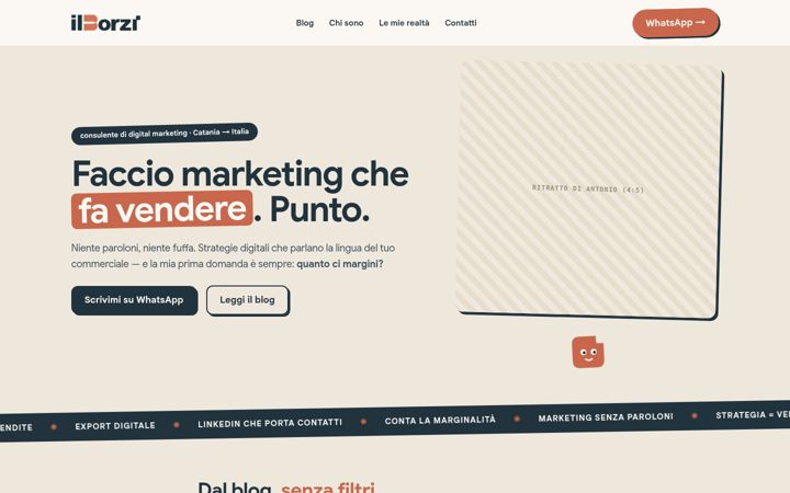 Screenshot of ilborzi.com