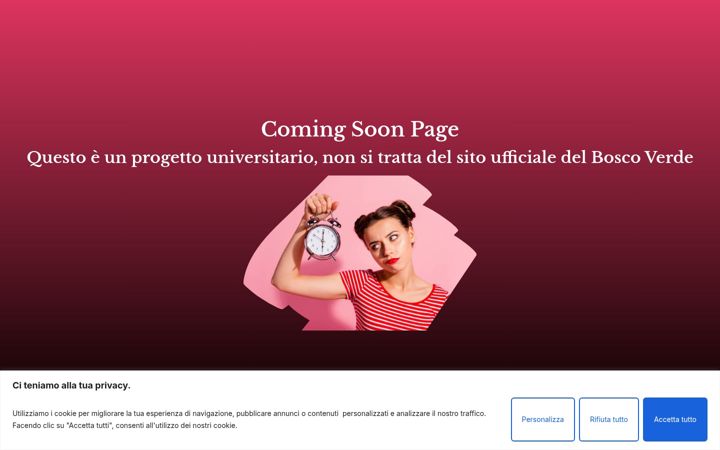 Screenshot of ilboscoverde.altervista.org